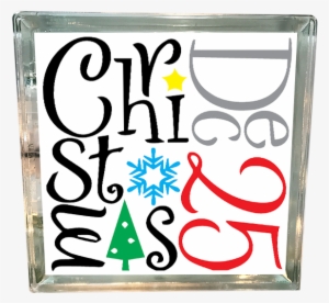 Christmas Word Collage Light Block - Christmas Day #4188139