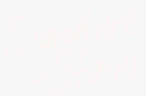 Signature Stairs - Handwriting #4188141