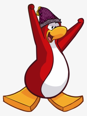 Cpt 413 Cheering Penguin - Cartoon #4188165