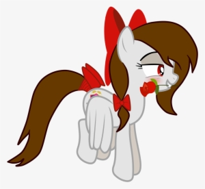 #1299871 - Artist - Rsa - Fim, Blushing, Bow, Floating, - Artist #4188387