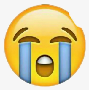 Happy Crying Emoji Png #4188441