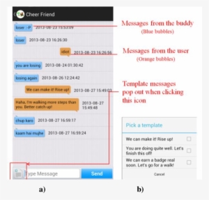 Messaging Functions In Healthytogether - Cheering #4188774