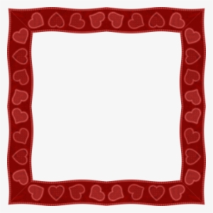 Marcos De Corazones Rojos Png - Picture Frame #4188858