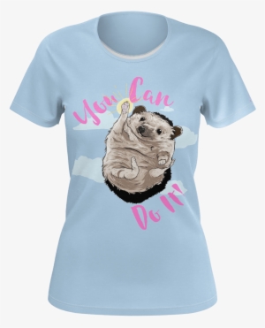 Taylor Nicole Dean Blue Cheering Hedgehog T-shirt Women's - Nala The Hedgehog #4188936