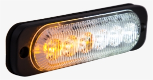 Ultra Thin Amber/white Surface Mount Led Strobe Lighthead - Lighting #4189035