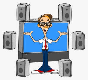 Surround Sound And Speaker Setup - Drawing #4189140