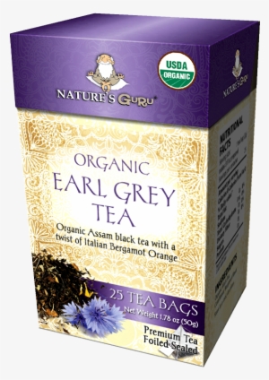 Organic Earl Gray Pyramid Tea Bags - Earl Gray Tea Package #4189168