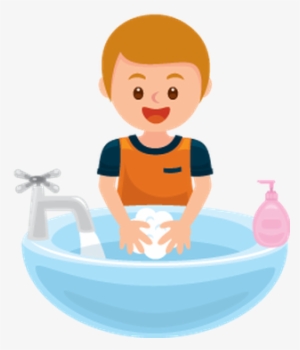 Washing Hands - Cartoon Wash Your Hands #4189228