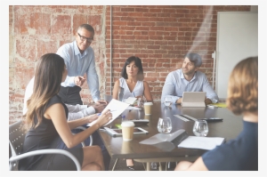 Brickwall Business People - Meeting #4189766