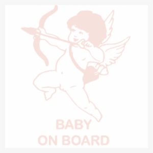 Baby On Board - Angel Vector #4190039