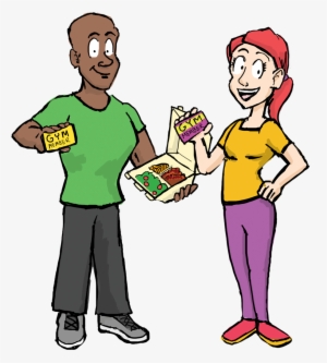 Gym People - Cartoon #4190614