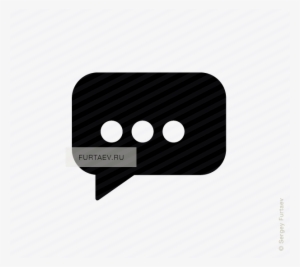 Vector Icon Of Speech Balloon With Three Dots As Typing - Circle #4190646