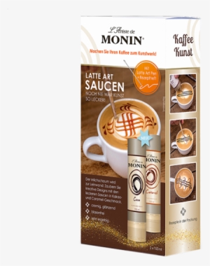 Monin L'artiste De Monin Latte Art Saucen Set 2 X 150 - Georges Monin Sas #4191597