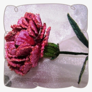 Pink Carnation - Machine Embroidery #4192036