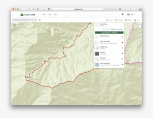 Adding Esri World Topo To Gaiagps - Map #4192733