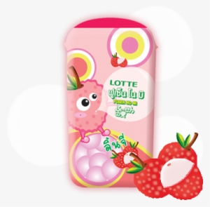 Lychee Flavor Fusen No Mi Is Bubble Gum Suitable For - Strawberry #4193038