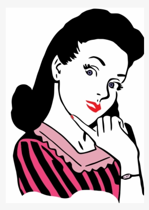 50s - Woman Clipart Png #4193781