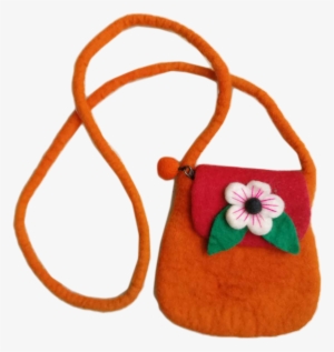 Orange Felt Bag - Felt Bag #4193934