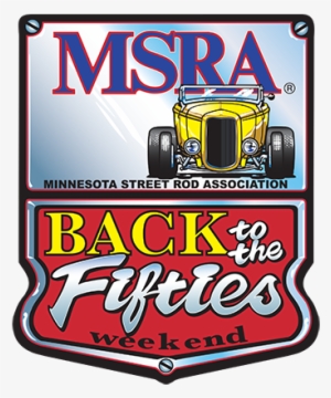 Great Race - Msra Back To The 50's Logo #4194011