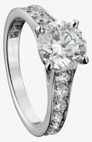 Anillos De Matrimonio Cartier Precio - Cartier Love Ring With One Solitaire #4194086