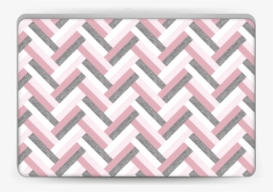 Pink White Grey Pattern - Computer #4194237