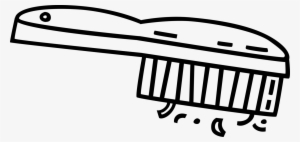 Vector Illustration Of Wire Brush Made Of Steel Wire #4194279