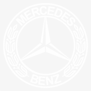 Mercedes Benz Logo Black And White - Ps4 Logo White Transparent #4194340