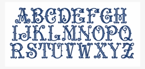 Vintage Embroidery Font, Antique Embroidery Font, Monogram #4194495