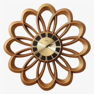 Burwood Atomic Arabesque Wall Clock - Wall Clocks #4194779