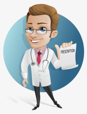 Y Que Se Podrán Estimar En Función De Los Costes Variables - Doctor Writing Prescription Clipart #4194933