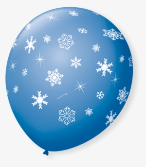 Balão Latex Nº9 - Balao Flocos De Neve Sao Roque #4195029