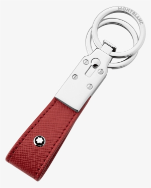 Montblanc Sartorial Indigo Leather Keyfob 114629 #4195214