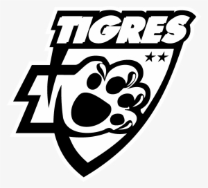 Tigres De La Uanl 2 Logo Black And White - Tigres Uanl Png #4195406