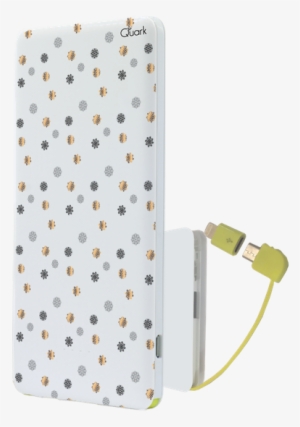 Power Bank Personalizado Branco - Letra S Personalizada #4195689