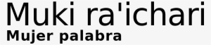 Muki Ra'íchari - Letra Escolar Con Pauta #4197021