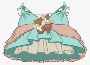 Glam Glam Gown Icon - Vestido Club Penguin #4198485