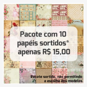 Papeis Sortidos 30,5 X 30,5 - Paper #4199307