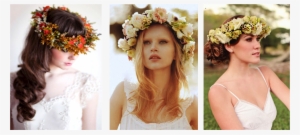 Corona De Flores Para Novia En Colores Vivos - Crown #4199310