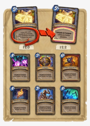 Essa Nova Palavra-chave Foi Adicionada Aos Seguintes - Cast When Drawn Hearthstone #4199403