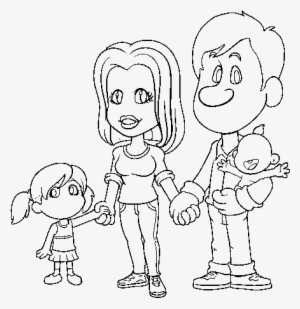 Dibujos Faciles De Una Familia #4199436