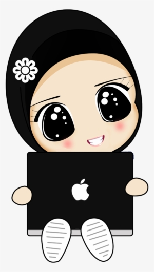 1132174 - Cute Hijab Cartoon Lady #4199518