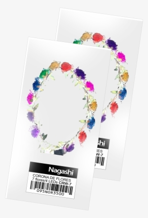 Corona De 7 Flores / 4 Leds Nagashi - Craft #4199779