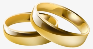 Wedding Transparent Rings Clipar Picture - Wedding Rings Vector Png #420133