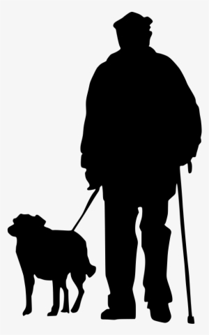 Download Png - Man And Dog Png #420373