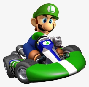 Super Mario Kart Png Image - Mario Kart Luigi Png #420422