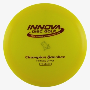 Innova Champion Banshee Fairway Driver Golf Disc - Champion Driver Valkyrie Yellow #420484