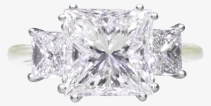 High Jewelry Princess Cut Diamond Ring - Princess Cut #420522