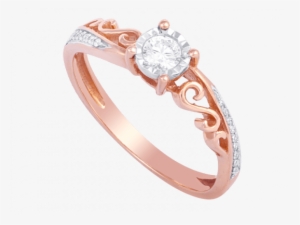 Designer Solitaire Diamond Ring - Solitaire Diamond Ring #420635