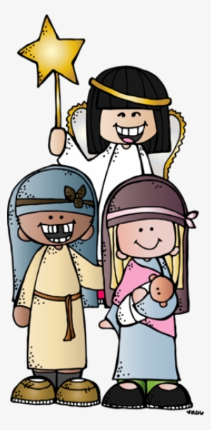 Heavenly Father And Jesus Christ Clipart - Melonheadz Christmas #421490