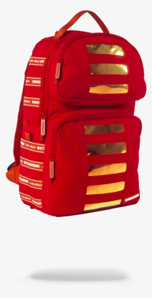 Red Glitter Backpack - Sprayground Hologram Trooper #421491